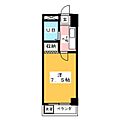 ヴィラサンホワイト2階3.4万円