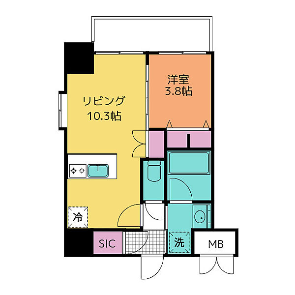 同じ建物の物件間取り写真 - ID:223031690224