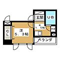 ライオンズマンション鶴舞第23階3.7万円