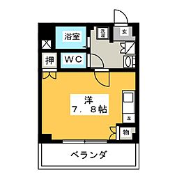間取図画像 ワンルーム