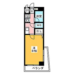間取図画像 1K