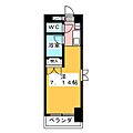 ブロンズ森島8階3.8万円