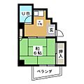 シャトー藤4階3.6万円