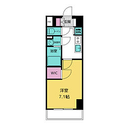 エスリード栄ル・クール 9階1Kの間取り