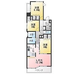 meLiV上前津 2SLDKの間取図画像