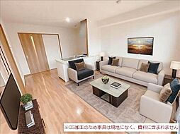 ベルシャトー高善 1階2LDKのリビング/ダイニング