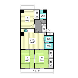 間取図画像 3LDK