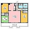 パルナス猪高台2階11.7万円