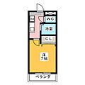 パレス茶臼前4階3.3万円