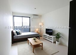 ラッフィナート瓢箪山 3階1Kのリビング/ダイニング