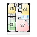 エヴァグリーン4階7.5万円