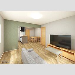 グレイスヒルカジノ 2階2LDKのリビング/ダイニング