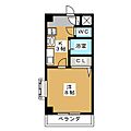 ブラウンハイツ4階4.6万円
