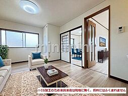 稲永ハイツ 3階2DKのリビング/ダイニング