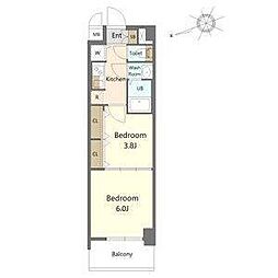 S-RESIDENCE上社南amante(アマンテ) 112 1階2Kの間取り