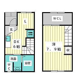 OHANA 1SDKの間取図画像