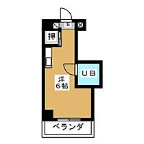 塩釜ハイツラハイナ  ｜ 愛知県名古屋市天白区植田西２丁目（賃貸マンション1R・2階・16.00㎡） その2