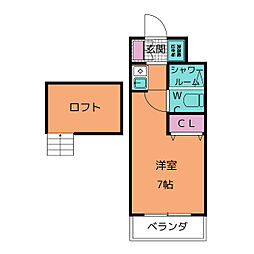 間取図画像 ワンルーム