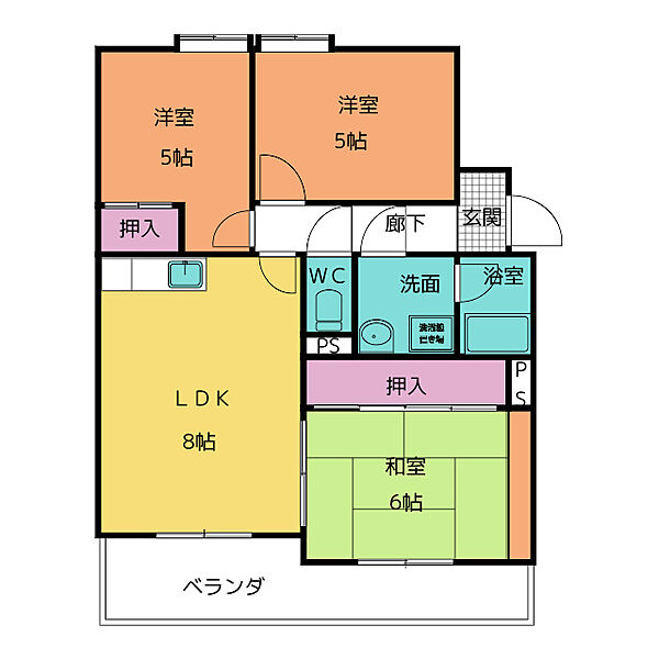 同じ建物の物件間取り写真 - ID:223026949939