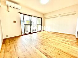 アブレスト原 8階1Kのリビング/ダイニング