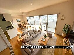 ＣＯＲＴＩＬＥ　ＭＡＲＵＦＵＫＵ 9階3LDKのリビング/ダイニング