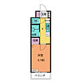 天白ハウスK23階3.8万円