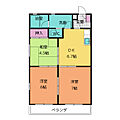 サンライズ中平2階5.0万円