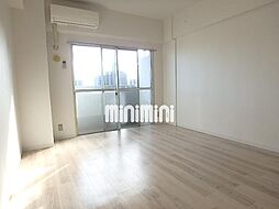 植田パークハイツ 6階ワンルームのリビング/ダイニング