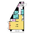 アブレスト原8階6.4万円