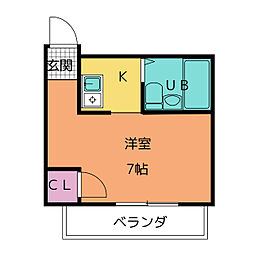 間取図画像 ワンルーム