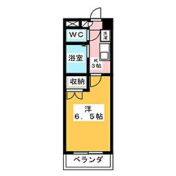 ＳＰＡＣＥ　1ＳＴ 4階1Kの間取り