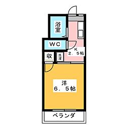 間取図画像 1K
