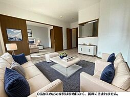 レオンＡ棟 1階2LDKのリビング/ダイニング