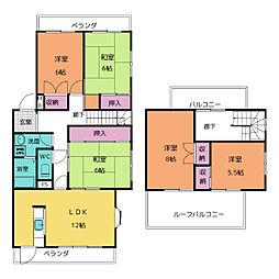 レジーナ・マルフク 5LDKの間取図画像