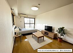 ウィル松屋 2階1Kのリビング/ダイニング