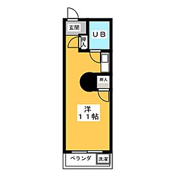 間取図画像 ワンルーム