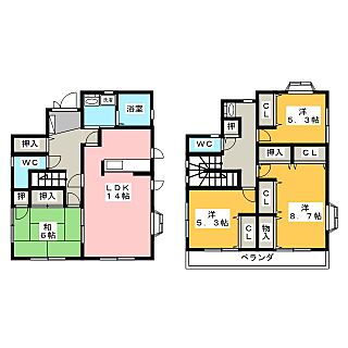間取り：223039157907