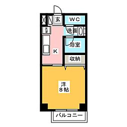 間取図画像 1K