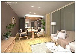 カーサ・レジデンス 1階3LDKの室内