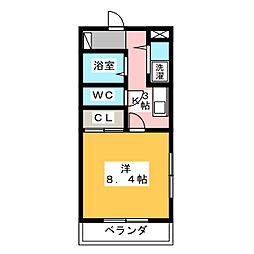 間取図画像 1K