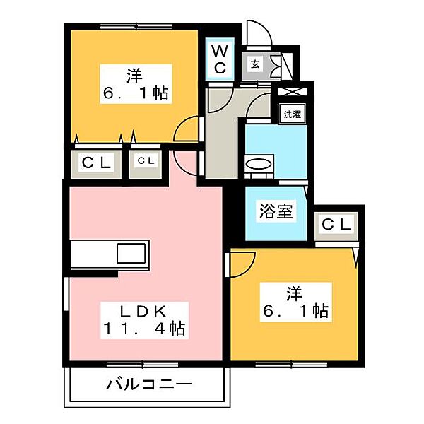 同じ建物の物件間取り写真 - ID:223030394099