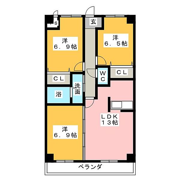 同じ建物の物件間取り写真 - ID:223032019633