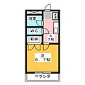 苺マンション4階3.8万円