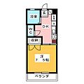 グランドールたから北館2階3.4万円
