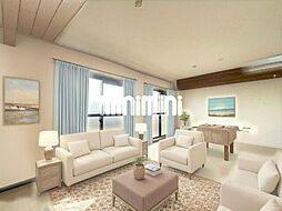 アーバンヒルズ 3階2LDKのリビング/ダイニング