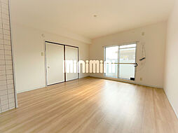 パープルシャトーＢ 3階2LDKのリビング/ダイニング