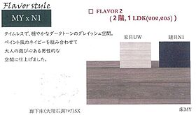 シャノワール 202 ｜ 愛知県春日井市西本町３丁目7番2、8番(未定)（賃貸アパート1LDK・2階・47.04㎡） その4