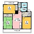 優美3階6.6万円