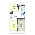 マンションパルB棟4階4.5万円