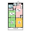 津島サンハイツ6階5.4万円